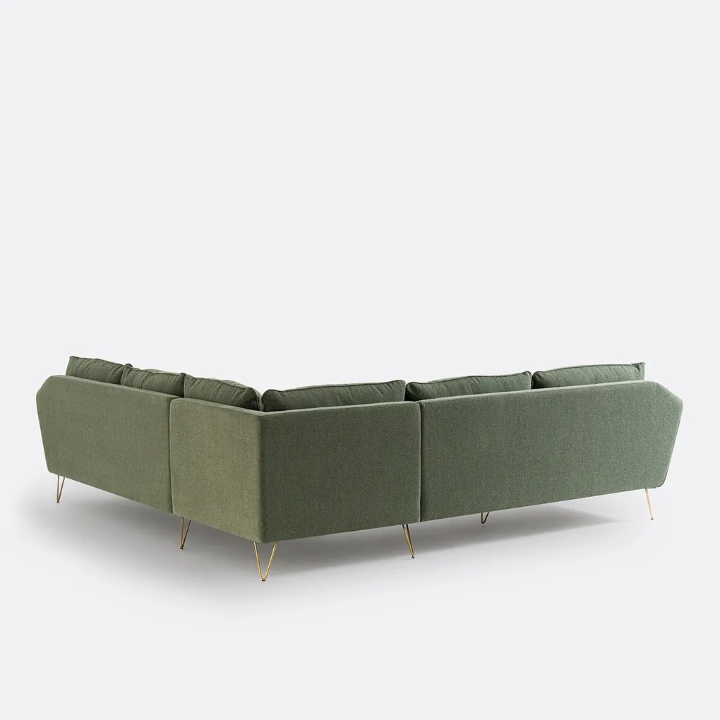 XXL hoekbank in polyester, Topim