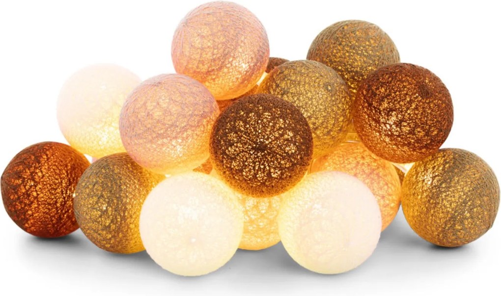 Cotton Ball Lights Outdoor lichtslinger - Starter Kit - Terraza