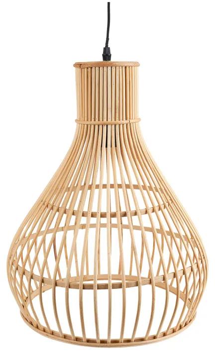 Bamboe hanglamp - naturel - ⌀36x50 cm
