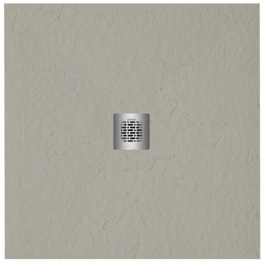 ZEZA Grade douchevloer - 90x90cm - antislip - antibacterieel - mineraalmarmer - vierkant - mat new pearl (beige) 400000000000019930