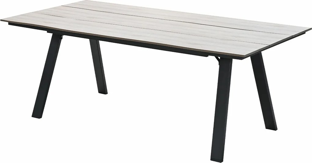 Garden Impressions Stevie tuinset 7-delig - Braga tuintafel 220x100 cm