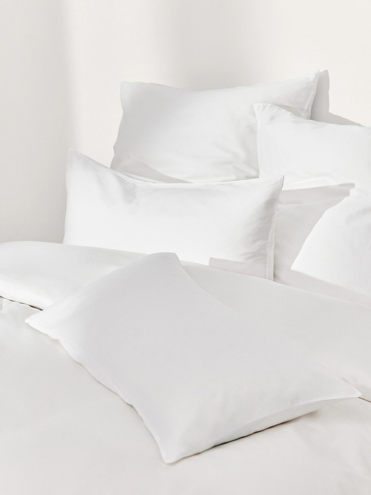 Katoensatijnen dekbedovertrek Comfort