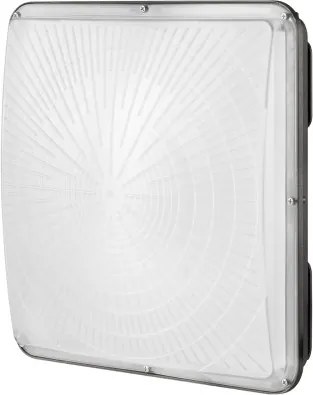 VEVOR LED-luifelverlichting, 150W 16500lm 5000K daglicht, commerciële en industriële luifelverlichting voor buiten, 12,5" x 12,5" opbouwplafondverlichting voor tankstation, magazijn, garage, straat, winkel, hotel, IP65