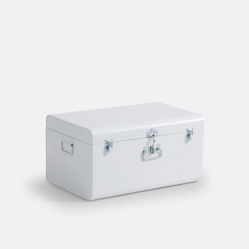 Koffer in staalmetaal, Masa