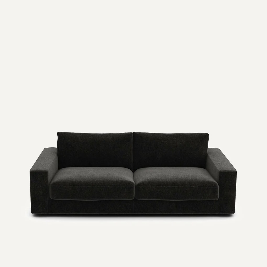 3-zits slaapbank, chenille fluweel, Skander