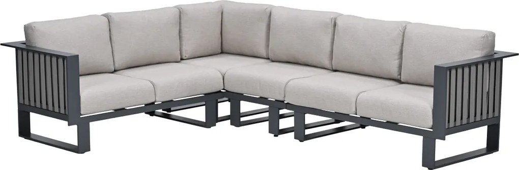 Garden Impressions Gabon loungeset hoek 4-delig links - sandstone