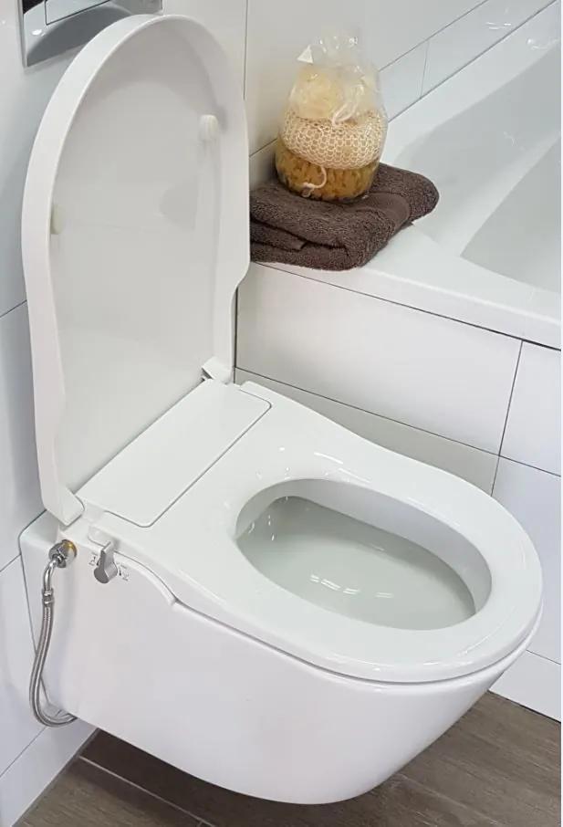 Galva fresh toiletpot met douche wc en bidet zitting randloos