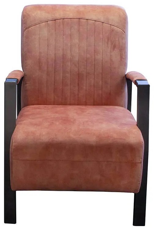 Fauteuil - Giulietta - velours Adore roze 166