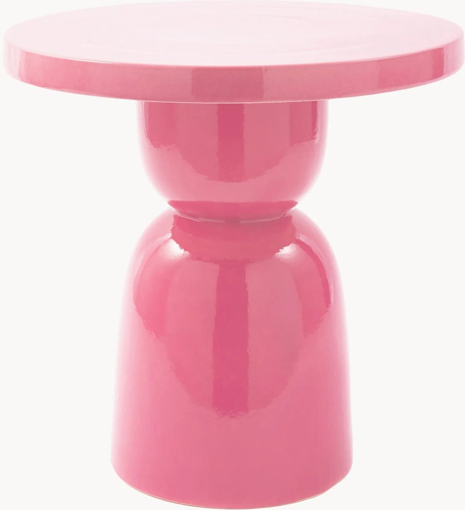 Handgemaakte ronde bijzettafel Pawn