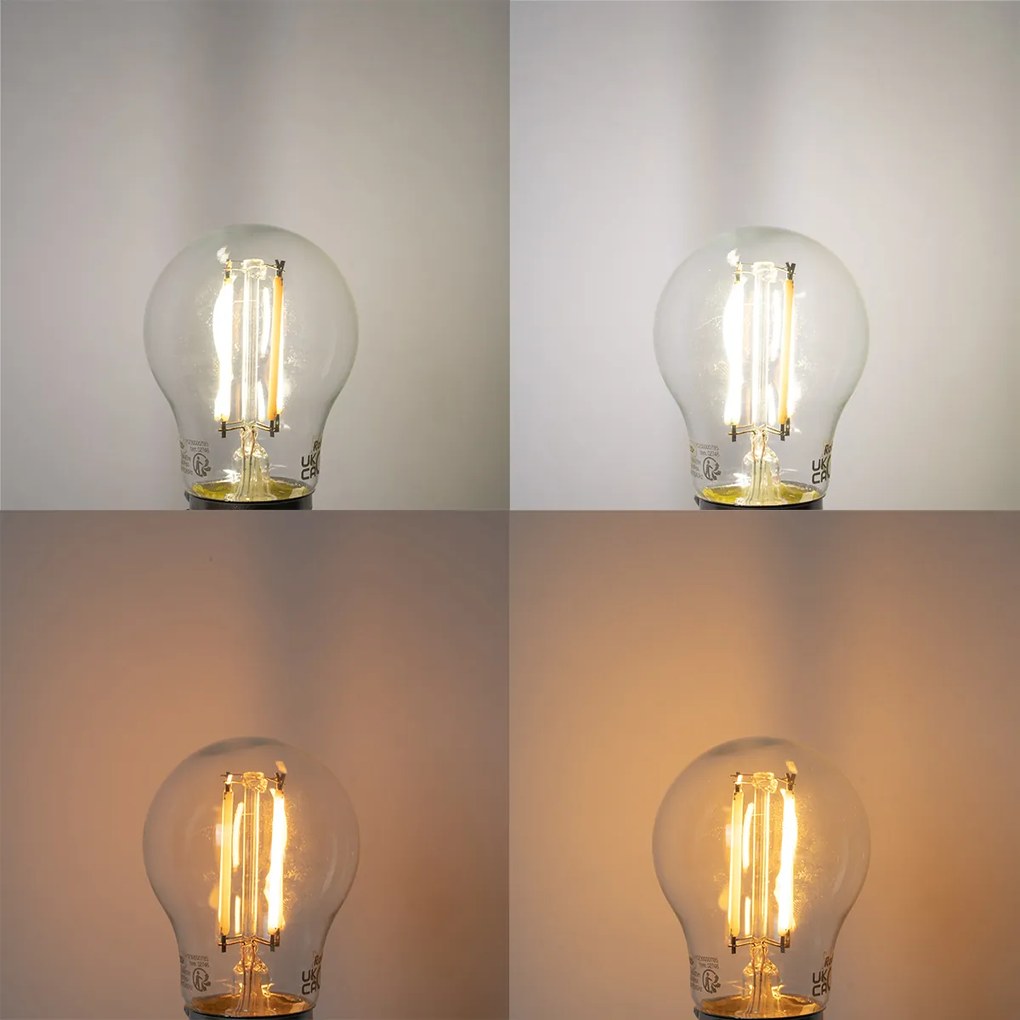 Set van 5 Smart E27 LED lampen P45 4,5W 470 lm 1800-4000K