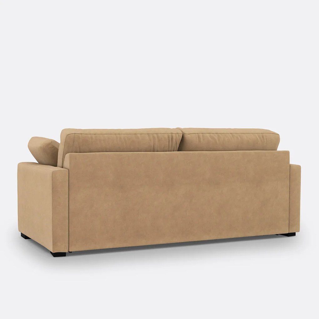 2-, 3- of 4-zits slaapbank, schuim, fluweel, TIMOR