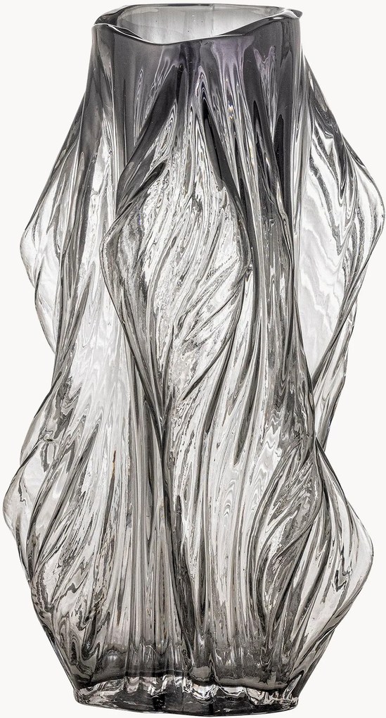 Glazen vaas Tulla, H 32 cm