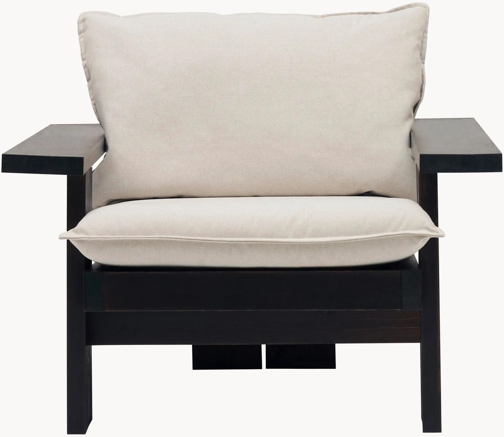 Grenenhouten tuinloungechair Aspvik