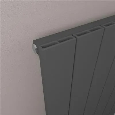 Eastbrook Rosano radiator 55x180cm aluminium 1896W antraciet