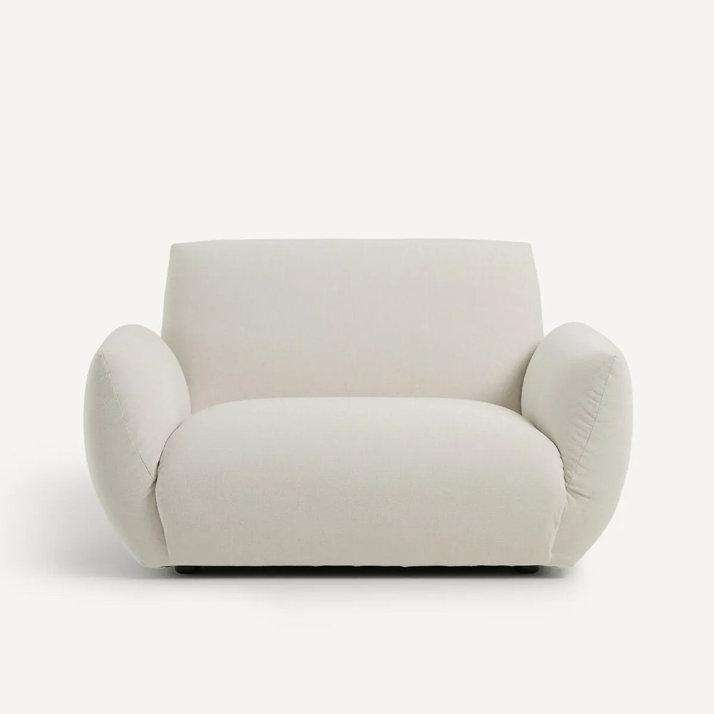 Fauteuil, gevlekt canvas, SPOGANO