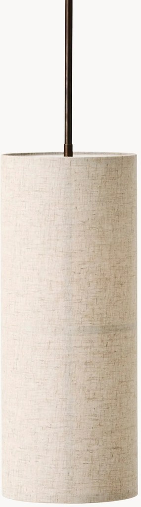Handgemaakte linnen hanglamp Hashira