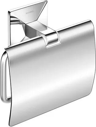 Aliseo Artis toiletrolhouder zink/edelstaal 13.1x11.7x4.7cm glanzend chroom 320003