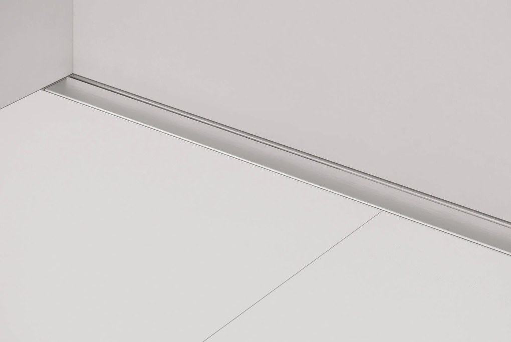 Easy Drain Compact Clean Douchegoot 90 cm RVS Geborsteld