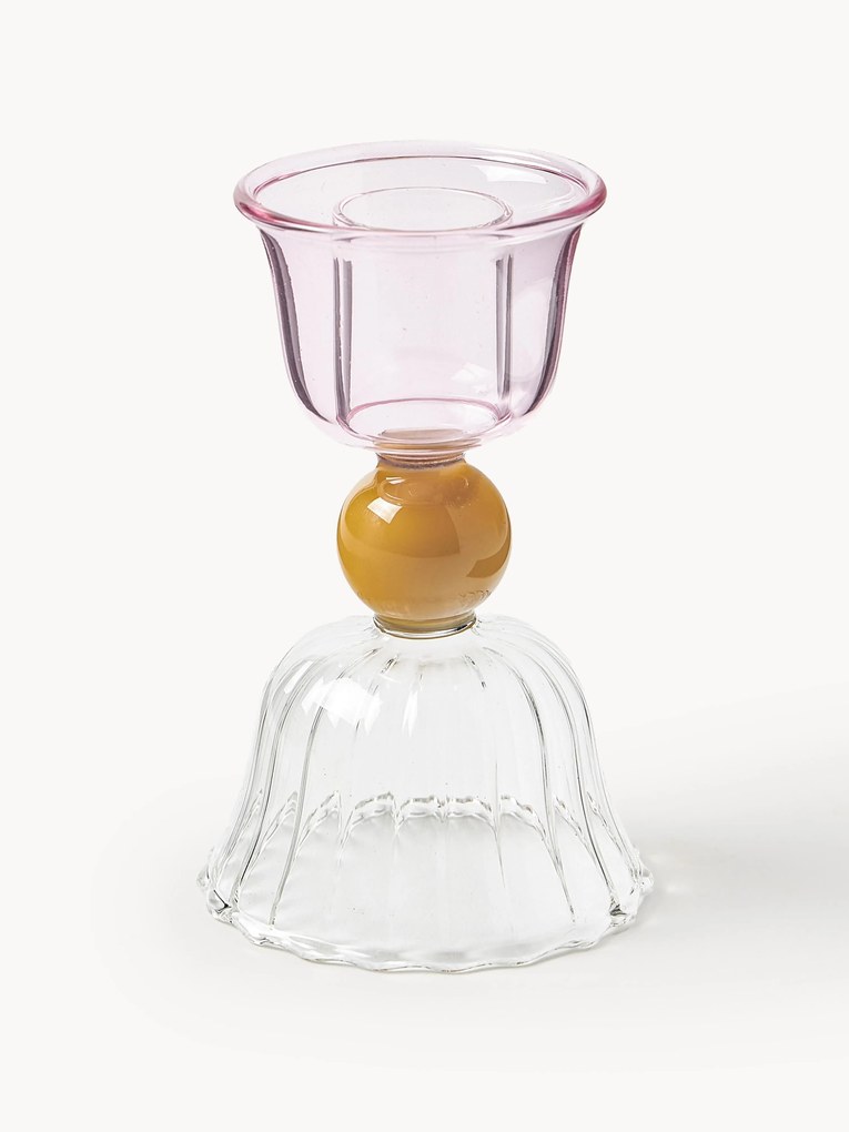 Kaarshouder Perle van borosilicaatglas