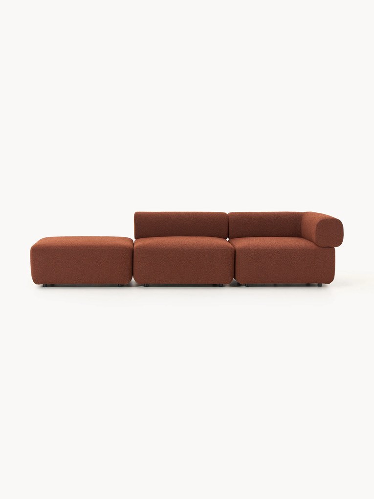 Modulaire bouclé poef Anton