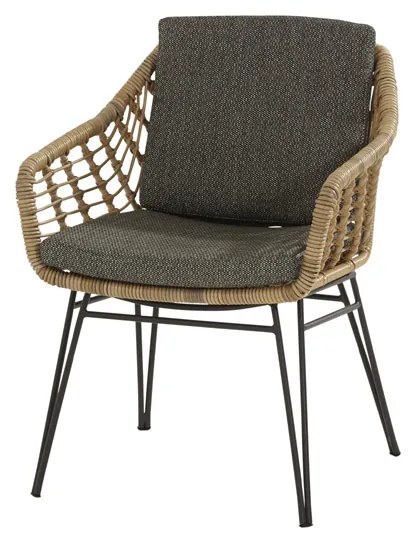 4 Seasons Outdoor Cottage tuinset Quatro Tuinset taupe weerbestendig
