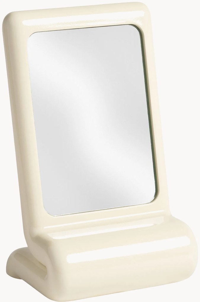 Handgemaakte make-up spiegel Whip