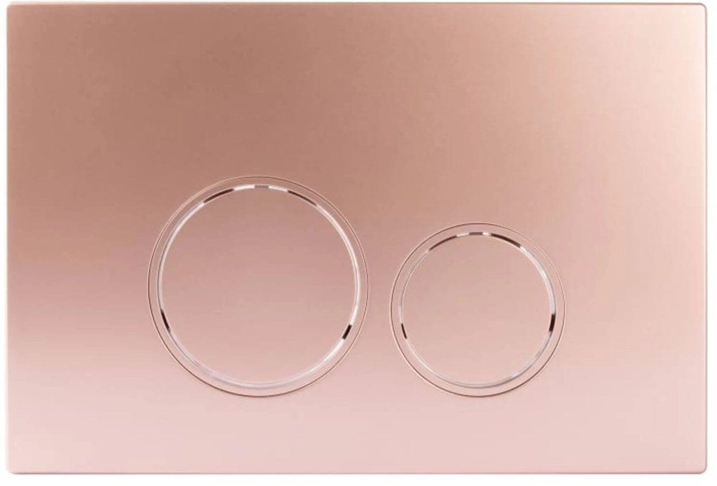 StarBlueDisc Doppio 55 bedieningspaneel rose gold voor Geberit Sigma 12cm (UP320)