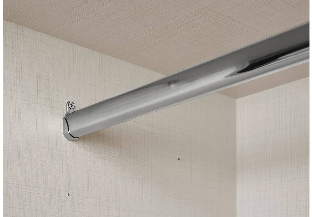 Goossens Kledingkast Big Choice Type 01 163, Slaapkamerkast 280 cm breed, 222 cm hoog, 3 glas schuifdeuren