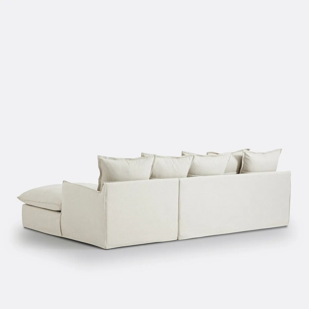 Hoes in polyester voor hoekbank rechts, Odna