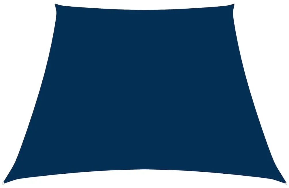 vidaXL Zonnescherm trapezium 3/4x3 m oxford stof blauw