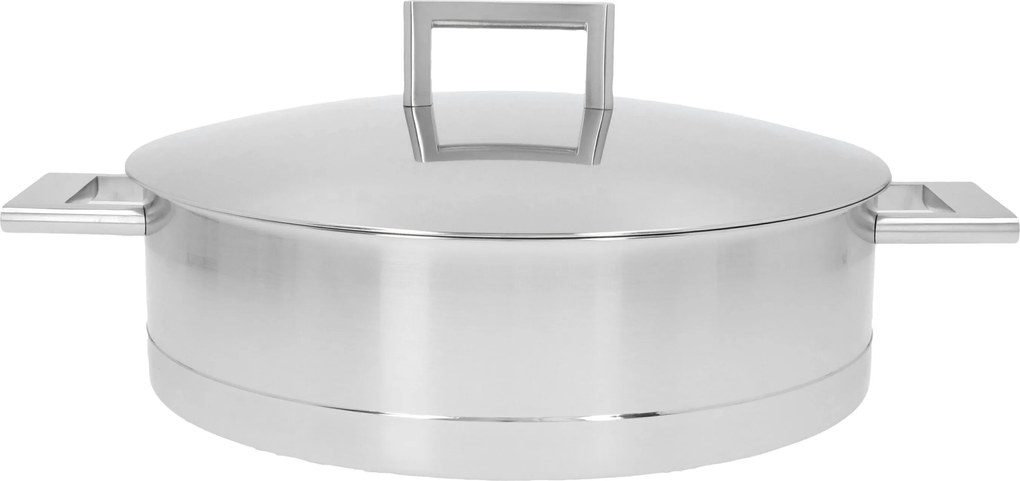 Demeyere John Pawson 7 Kookpan met dubbelwandig deksel 28 cm / 4,8 l - John Pawson 7 - Demeyere