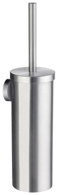Smedbo Home Toiletborstelhouder - gesloten - wandmodel - geborsteld chroom HS332