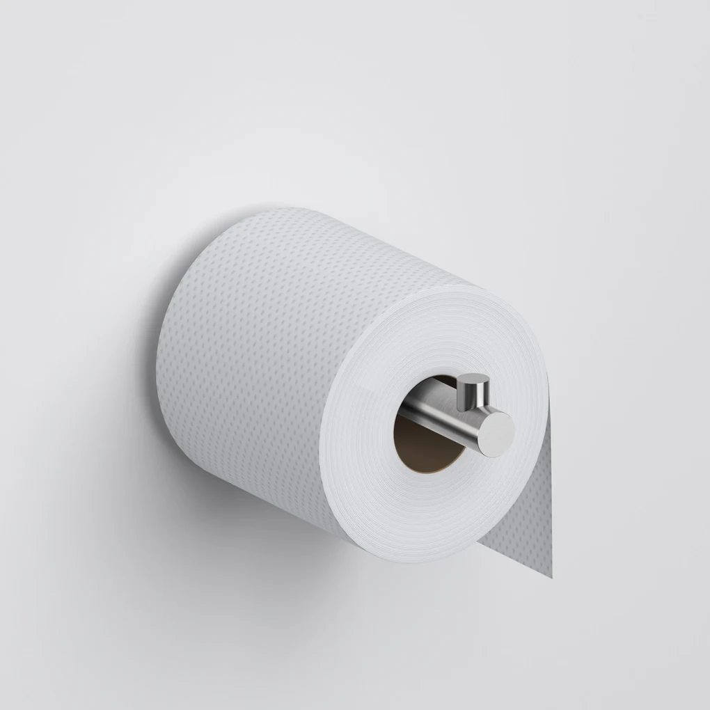 Clou Kaldur toiletrolhouder recht RVS