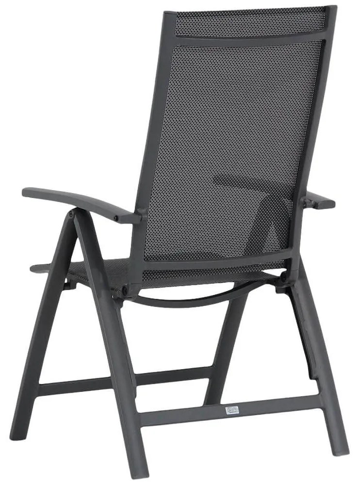 Tuinset 4 personen 180 cm Aluminium/textileen Grijs Presto Donato/Pallazo