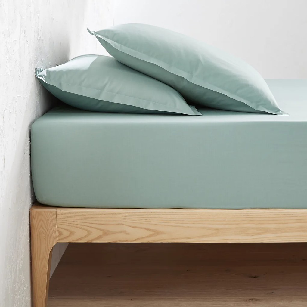 Hoeslaken in perkalkatoen, omslag 30 cm Scenario