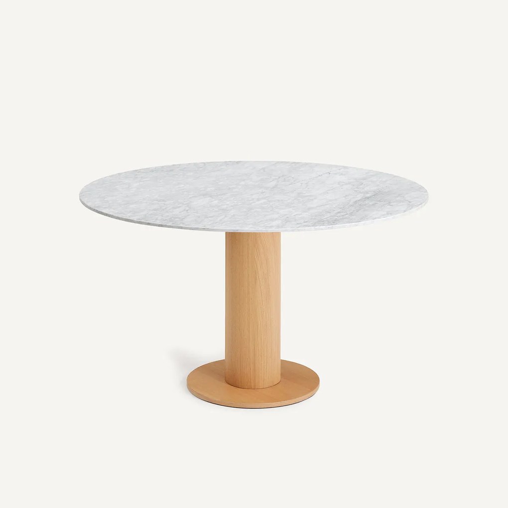 Tafelblad, marmer, diameter 120 cm, Tirondo