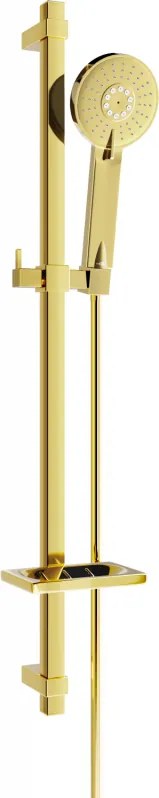 Mexen DQ40 verstelbare doucheset, goud - 785404581-50
