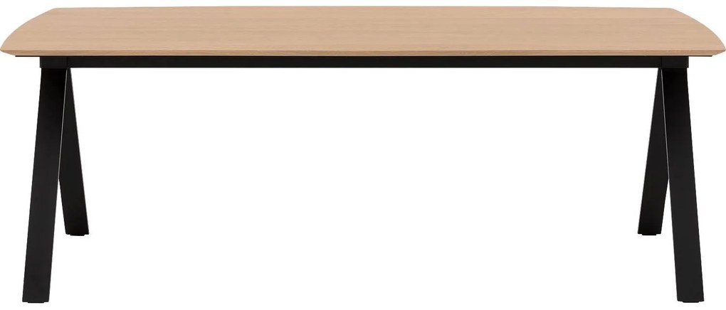 Goossens Excellent Eettafel Uniek, Semi rechthoekig 300 x 100 cm