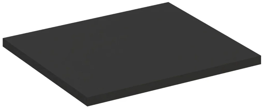 Comad Talia Casella wastafel toppaneel 60cm zwart eiken