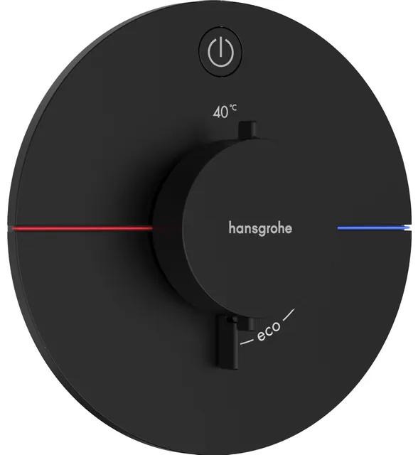 Hansgrohe Showerselect thermostaat inbouw voor 1 functie matzwart 15553670