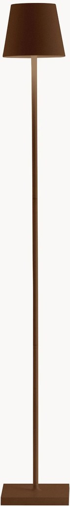 Kleine dimbare LED vloerlamp Poldina, in hoogte verstelbaar