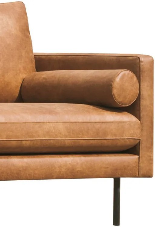 3,5-zits bank Violet | leer Colorado cognac 03 | 2,26 mtr breed