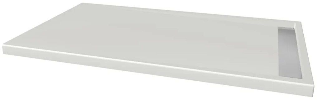 Xenz Easy-Tray douchebak 140x80x5cm edelweis