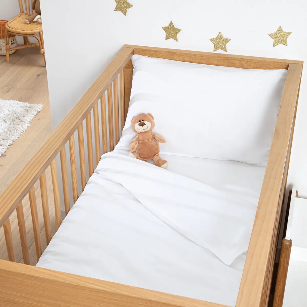 Kussensloop voor babybed, perkalkatoen