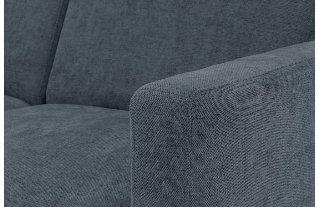 Goossens Hoekbank Tiolo Met Relaxfunctie En Hoofdsteun grijs, stof, 3-zits, modern design met ligelement links