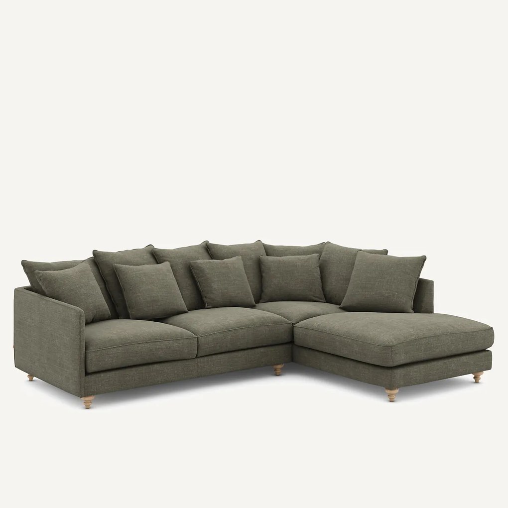 Katoenen en linnen hoekslaapbank, Lazare