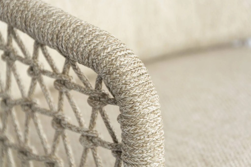 4 Seasons Outdoor Puccini 3-zits loungebank  Loungebank    beige weerbestendig
