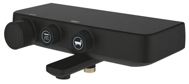 GROHE Grohtherm Smartcontrol Badmengkraan - thermostatisch - met omstel - phanthom black 102168kf00