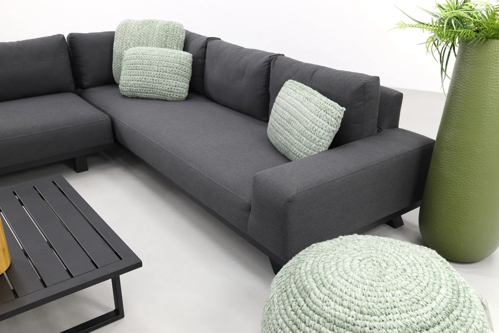 Barcelona/Cuba Sunbrella loungeset - Sooty - 3-delig OP=OP