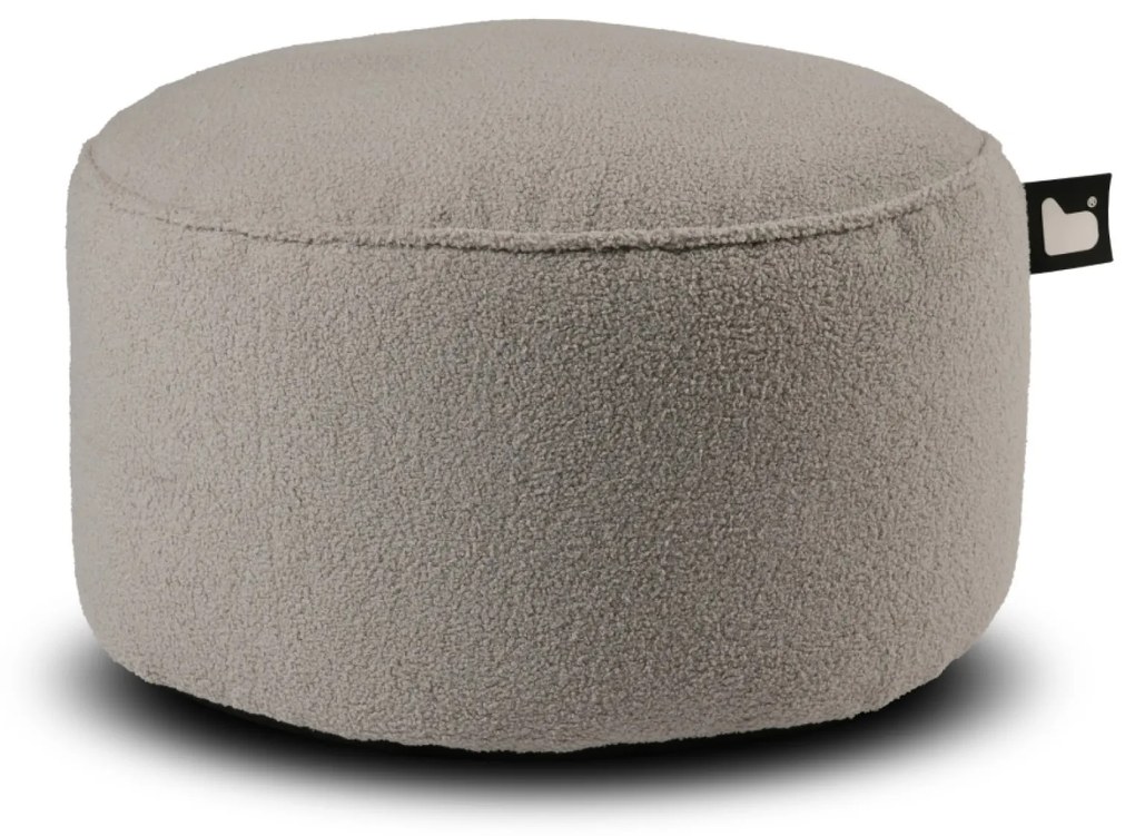 B-Pouffe Indoor Teddy - Soft Grey